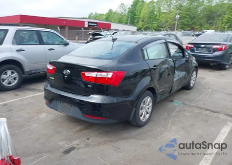 2016 Kia Rio Ex from USA, damaged, VIN KNADN4A38G6681533